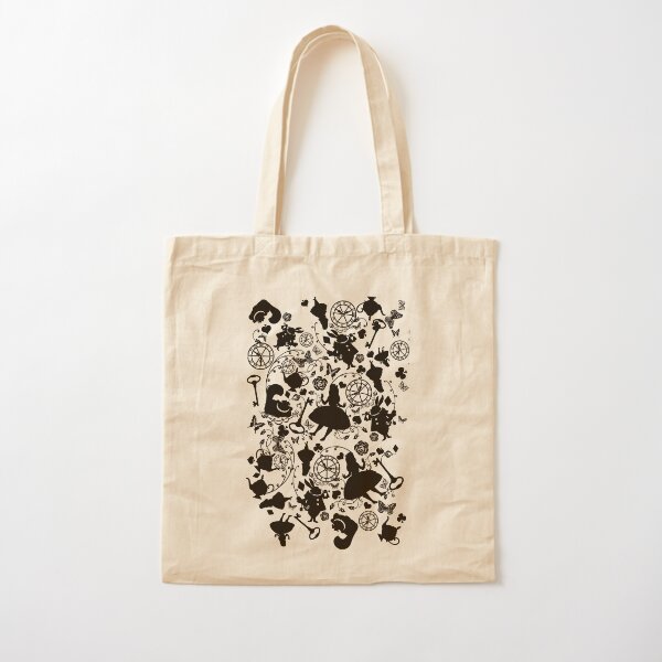 BATCH1 ALICE IN WONDERLAND ALICE GOES THROUGH THE LOOKING GLASS TOTE BAG SHOPPER 