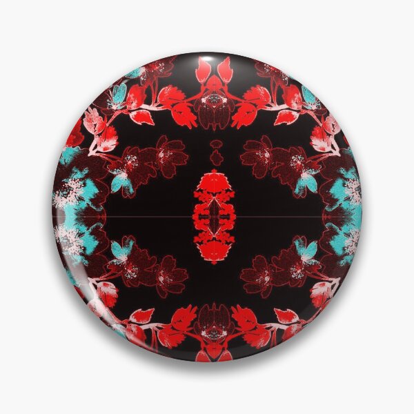 Item preview, ABSTRACT FLORAL DESIGN WITH CRYSTAL RED AND DARK BLACK TEXTURE designed and sold by younikkfloral.