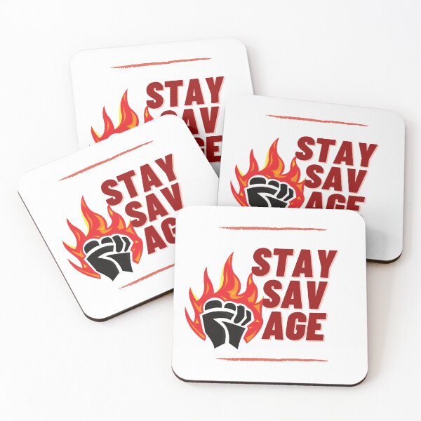 Item preview, Brave new world, stay savage designed and sold by FourNuns.