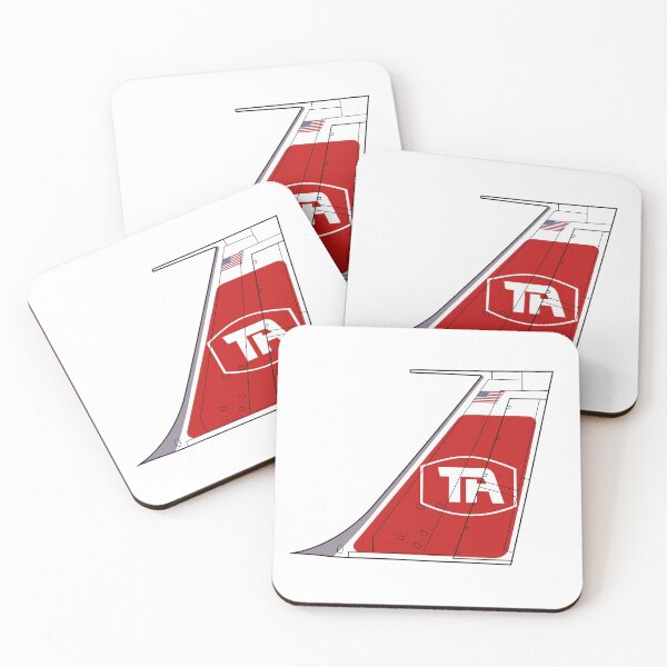 Item preview, Trans American Boeing 707-131B "N6721" Tail (Left Facing) designed and sold by aspinworks.