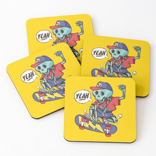 Item preview, Skeleton Skater designed and sold by wazoosi.