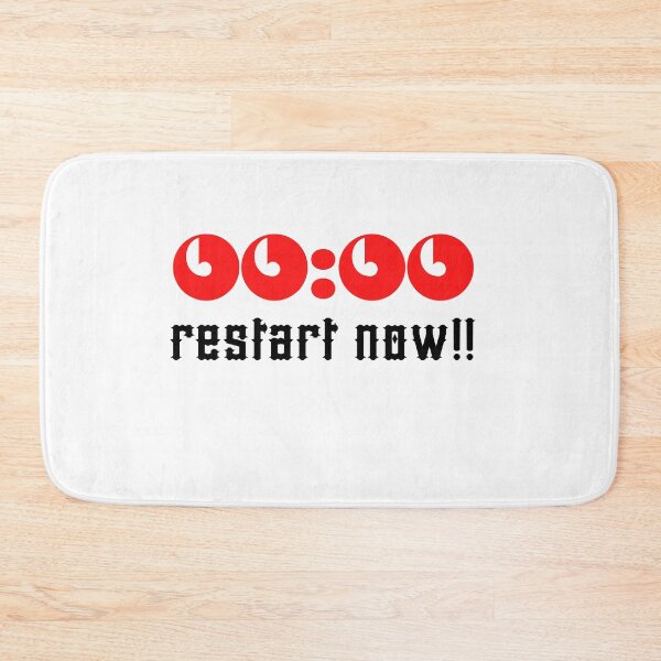 Item preview, it's zero o' clock restart noe designed and sold by Bubblegirl17.
