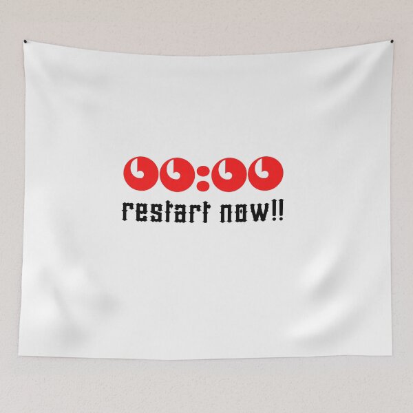 Item preview, it's zero o' clock restart noe designed and sold by Bubblegirl17.