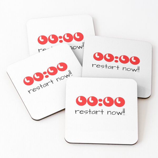 Item preview,  it's zero o' clock restart now designed and sold by Bubblegirl17.
