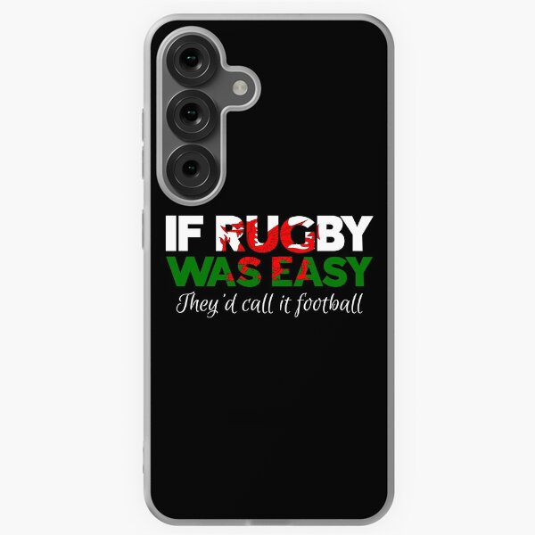 Item preview, Funny Welsh Rugby - Wales Rugby - If Rugby Was Easy They'd Call It Football designed and sold by juvajay.