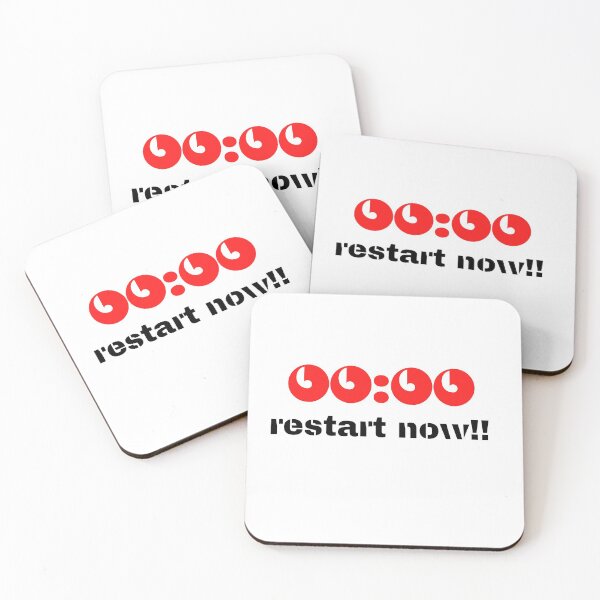 Item preview,  it's zero o' clock restart now designed and sold by Bubblegirl17.