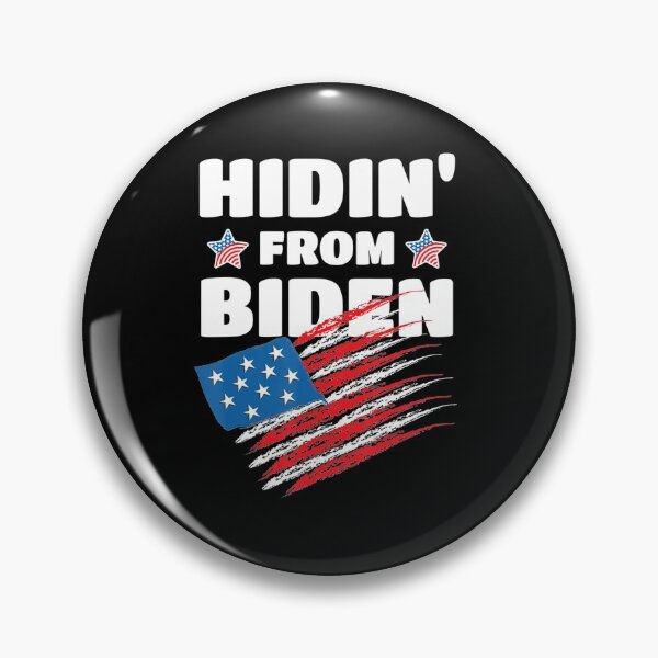 Item preview, Hiding from Biden USA Flag Trump 2020 Anti Joe Biden  designed and sold by Pratt3443.