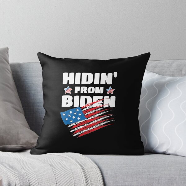 Item preview, Hiding from Biden USA Flag Trump 2020 Anti Joe Biden  designed and sold by Pratt3443.