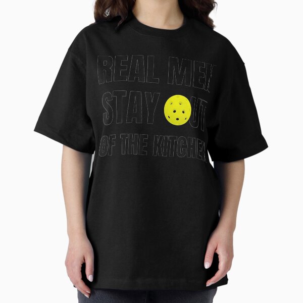 Item preview, Real Men Stay Out of the Kitchen Pickleball designed and sold by Leonard411.