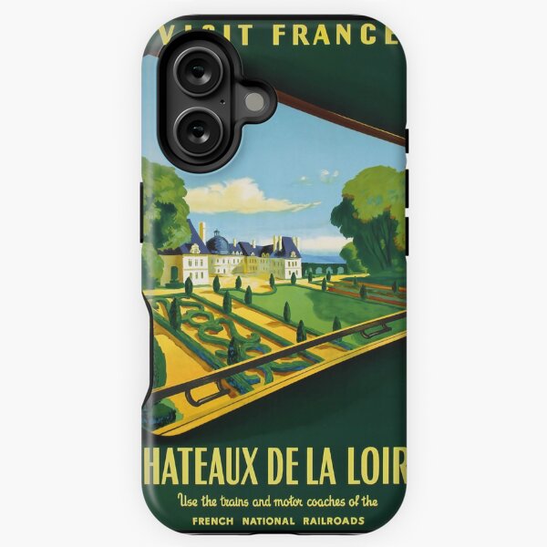 Item preview, retro Chateaux de la Loire designed and sold by CorasPosters.