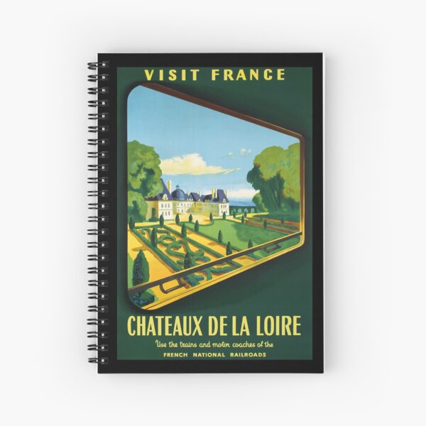 Item preview, retro Chateaux de la Loire designed and sold by CorasPosters.