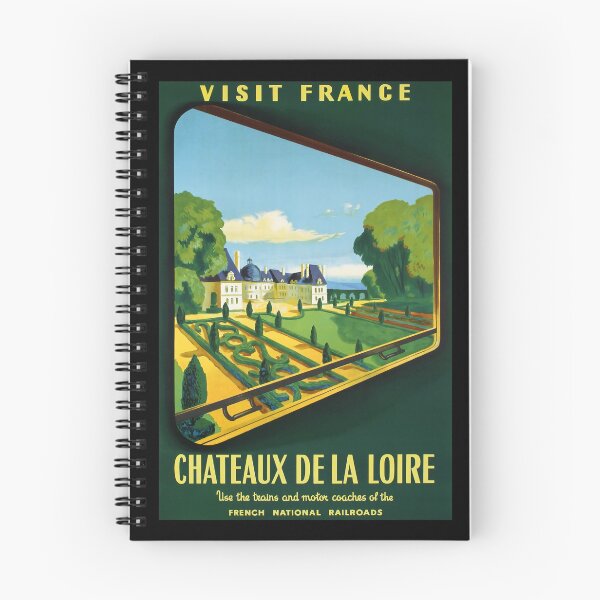 Item preview, retro Chateaux de la Loire designed and sold by CorasPosters.