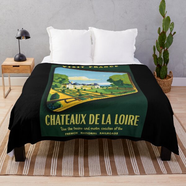 Item preview, retro Chateaux de la Loire designed and sold by CorasPosters.