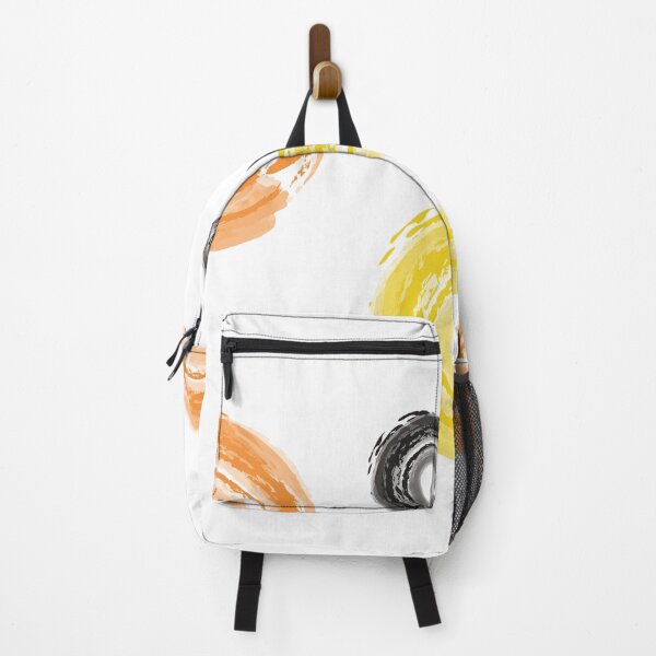 Item preview, Colorful, trendy, modern, urban circular paint brush illustration designed and sold by theendup.