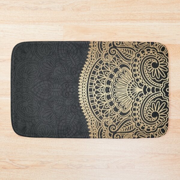 Item preview, Black and Gold Flourish  designed and sold by Naomi80.
