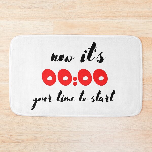Item preview,  now  it's zero o' clock your time to start designed and sold by Bubblegirl17.
