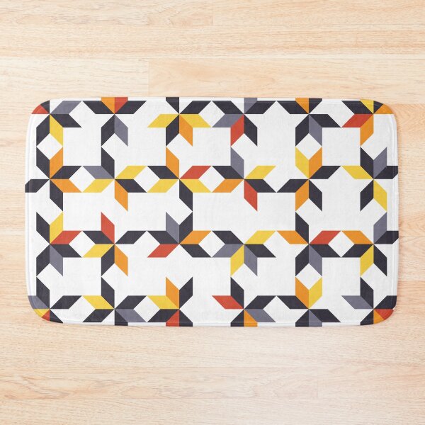 Item preview, Colorful, playful, modern, unique, trendy, urban illustration pattern with parallelogram shapes designed and sold by theendup.