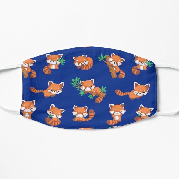 Red Panda Flat Mask
