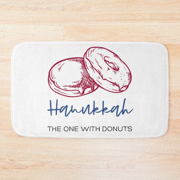 Item preview, Hanukkah - It's the One with Donuts! Funny Jewish Holidays designed and sold by Amber Dove Studio.