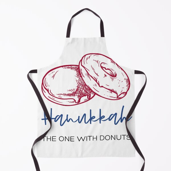 Item preview, Hanukkah - It's the One with Donuts! Funny Jewish Holidays designed and sold by Amber Dove Studio.