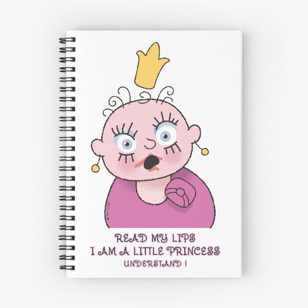 Artikelvorschau, Little Princess - Read My Lips entworfen und verkauft von PopAlien.