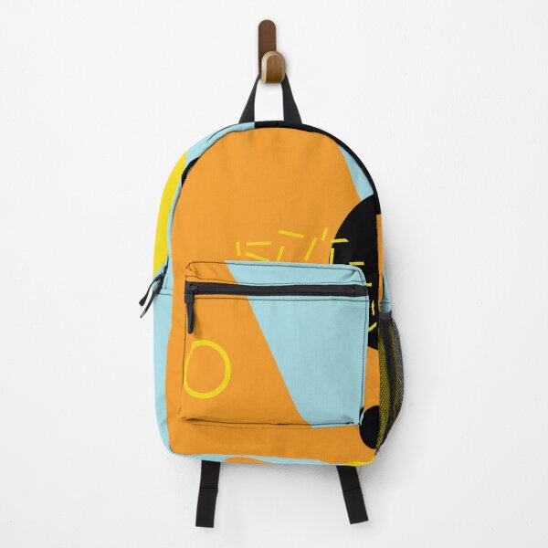 Item preview, Memphis, blue, orange, cool, hipster, trendy and urban geometric shapes designed and sold by theendup.