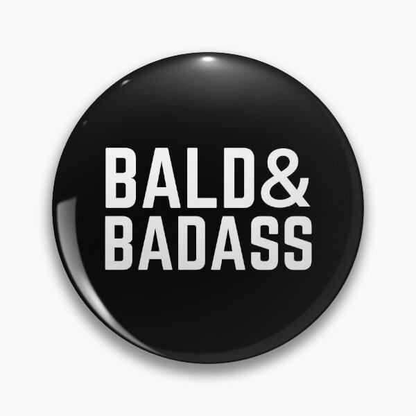 Item preview, Bald and Badass designed and sold by TheStudioBee.