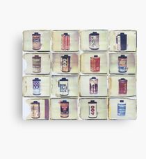 Film Collage #2 Canvas Print