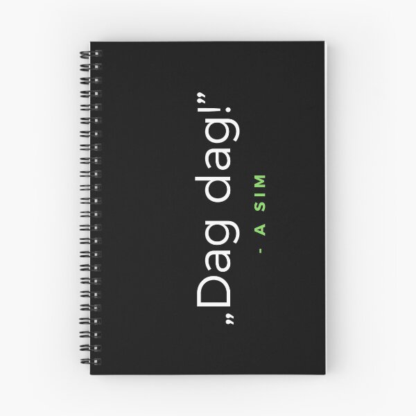 Item preview, Dag dag! - a Sim Quote designed and sold by ubaDesigns.