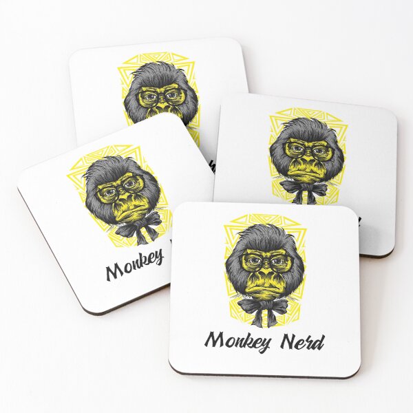 Item preview, Monkey Nerd designed and sold by capaa.