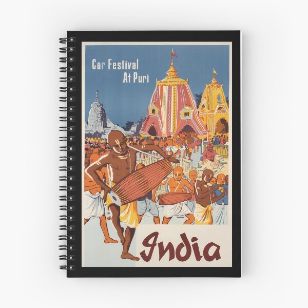 Item preview, retro Puri India designed and sold by CorasPosters.