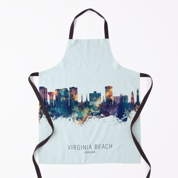 Artikelvorschau, Virginia Beach Virginia Skyline entworfen und verkauft von ArtPrints.