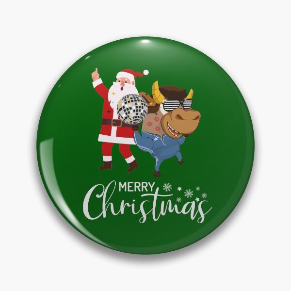 Item preview, Merry Xmas & Happy New Year 2021 Zodiac Animal Ox - Funny Ox In Retro Sunglasses With Dancing Santa  Disco Dancers Cool Christmas Gift designed and sold by FunnySunny T-Shirts.