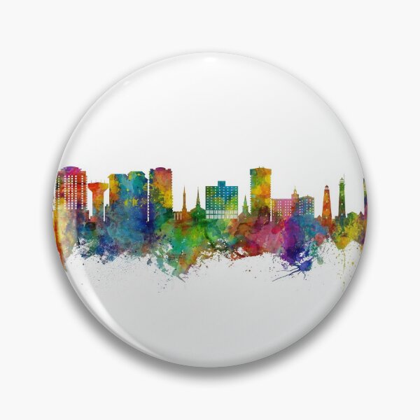 Item preview, Virginia Beach Virginia Skyline designed and sold by ArtPrints.