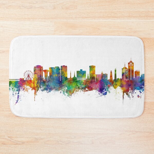 Artikelvorschau, Virginia Beach Virginia Skyline entworfen und verkauft von ArtPrints.