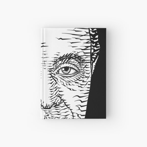 AUGUSTE COMTE ink portrait Hardcover Journal