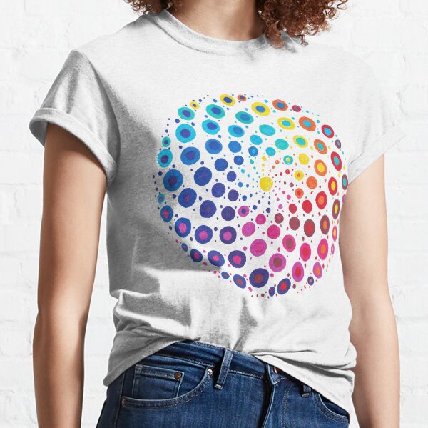 Dippy Doodle Dotty Mandala Classic T-Shirt