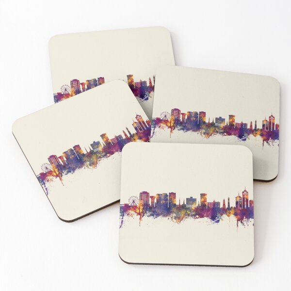 Aperçu de l'œuvre Virginia Beach Virginia Skyline créée et vendue par ArtPrints.