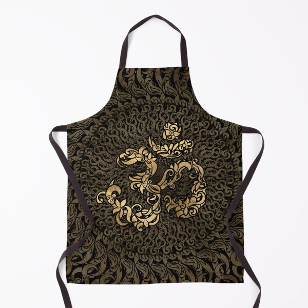 Item preview, OM symbol - Golden Swirl designed and sold by k9printart.