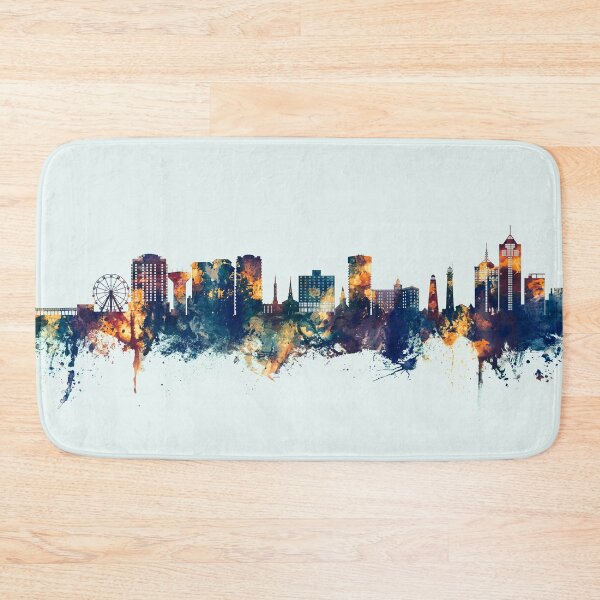 Artikelvorschau, Virginia Beach Virginia Skyline entworfen und verkauft von ArtPrints.
