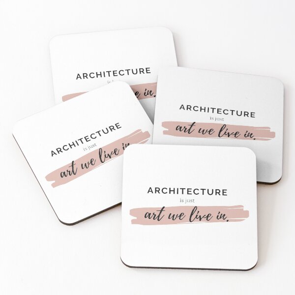 Item preview, Architecture is Just Art We Live In Quote designed and sold by A. P..