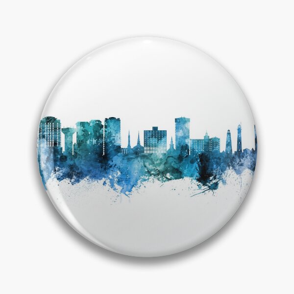 Item preview, Virginia Beach Virginia Skyline designed and sold by ArtPrints.