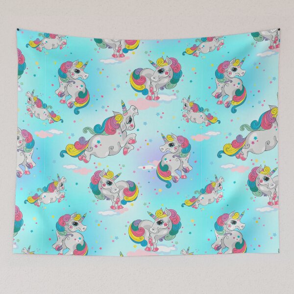 Item preview, Rainbow Unicorns  designed and sold by Sugar-Magnolia.