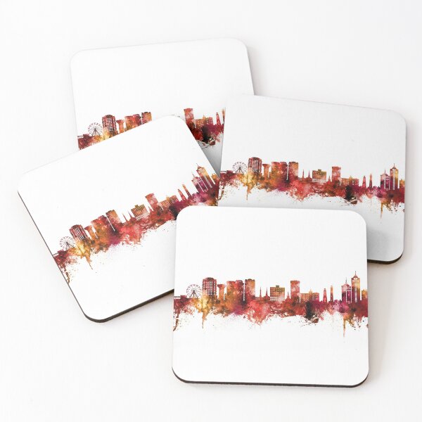 Aperçu de l'œuvre Virginia Beach Virginia Skyline créée et vendue par ArtPrints.