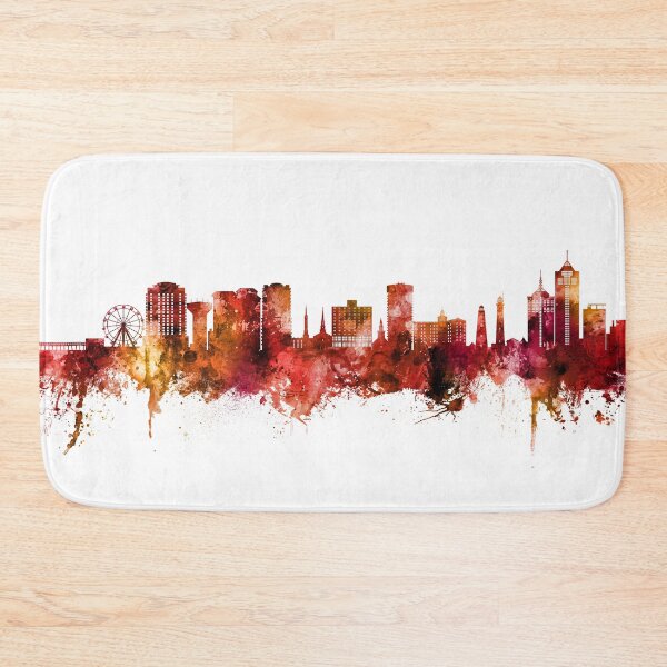 Artikelvorschau, Virginia Beach Virginia Skyline entworfen und verkauft von ArtPrints.