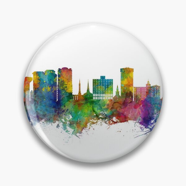 Item preview, Virginia Beach Virginia Skyline designed and sold by ArtPrints.