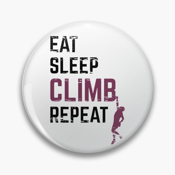 Item preview, Eat Sleep Climb Repeat designed and sold by ProjecTees.