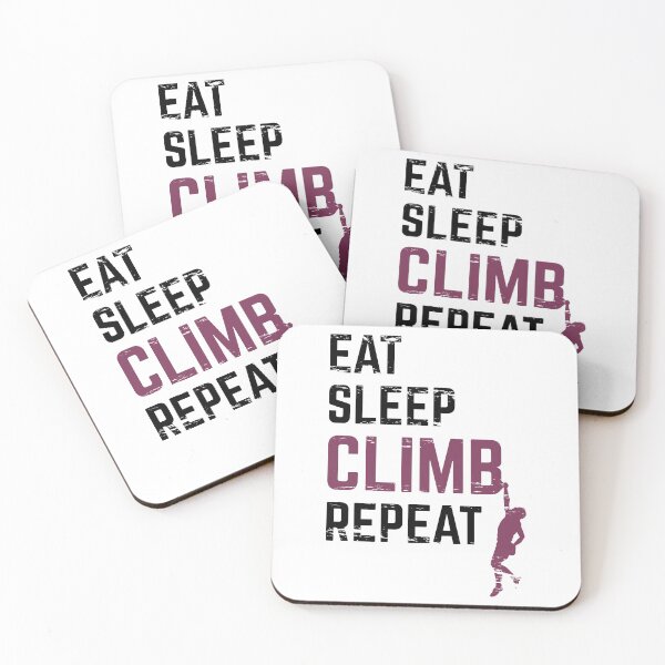 Item preview, Eat Sleep Climb Repeat designed and sold by ProjecTees.