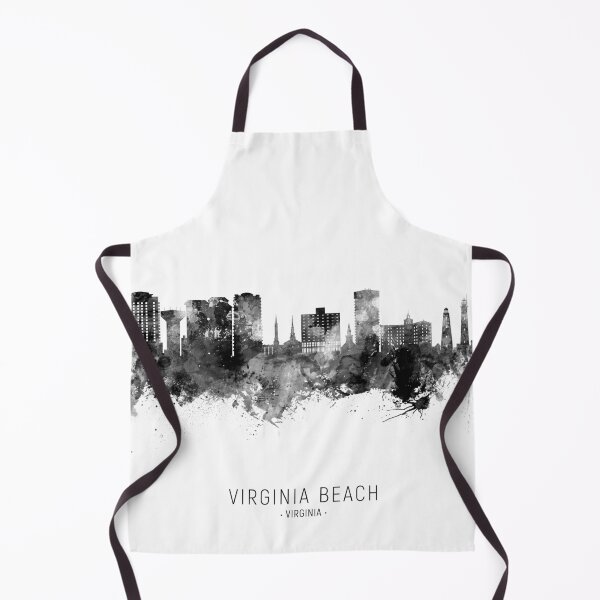 Artikelvorschau, Virginia Beach Virginia Skyline entworfen und verkauft von ArtPrints.
