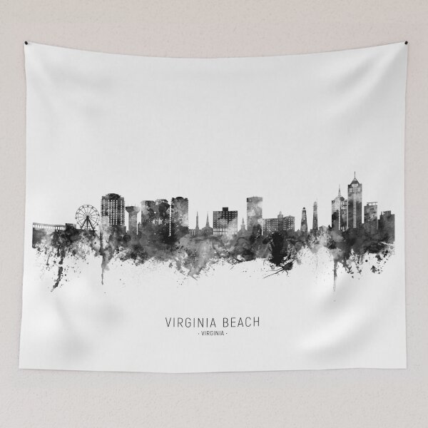 Item preview, Virginia Beach Virginia Skyline designed and sold by ArtPrints.